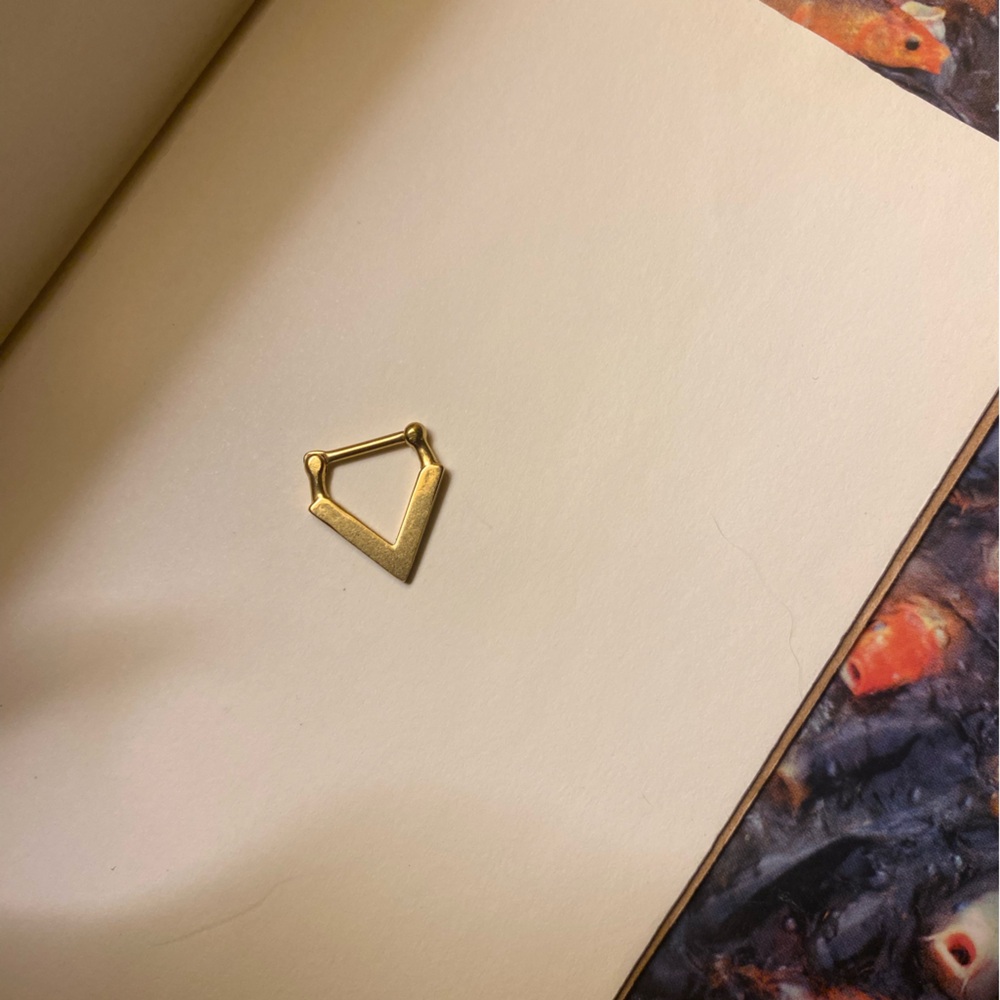 Ask and Embla Vanya Septum Clicker Gold